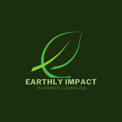 Earthly Impact Logo graphic design logo