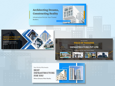 Website Banner for Real Estate Business banner figma landing page real estate ui ux website