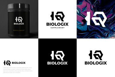 Protein supplement company logo branding creative design graphic design illustration logo logo design logodesign logotype natural