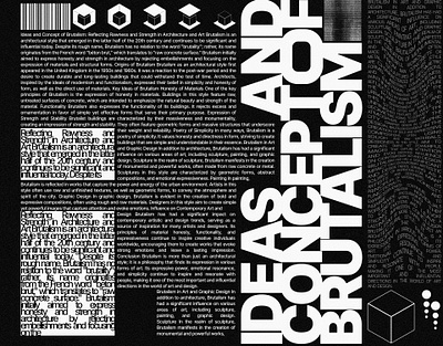 BRUTALISM POSTER DESIGN art banner branding brutalism design font graphic design illustration logo photography photoshop poster poster design typography
