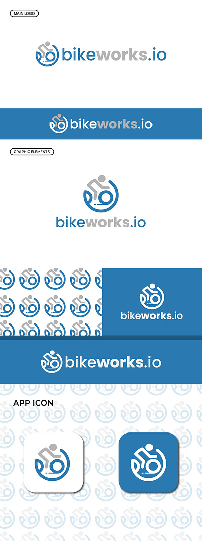 BikeWorks.io Logo Design approved bike bikeworks brand identity branding checklist company design graphic design illustration logo logo design logotype minimalist modern motion graphics work