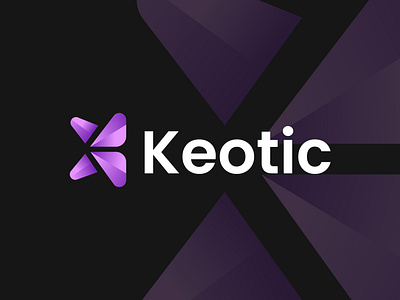 Keotic app logo design app branding business logo colorful identity k logo logo logo design logo designer logo maker logofolio logos logotype modern symbol web