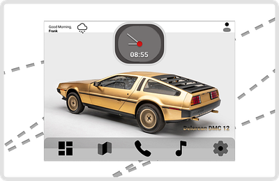 #034 #UIX101 challenge completed. #034 #dailyui 034 car car interface daily dailyui dashboard figma interface uiux uix101