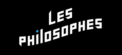 Les Philosophes branding graphic design ill illustration logo
