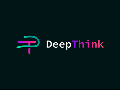 DeepThink Logo. DP Logo. Best Think Typography Design best brand logo best think logo branding logo brands business branding coloring logo d logo d type logo d typography logo deep think logo deepthink deepthink logo dp coloring design dp new logo logo branding pd logo pd new logo