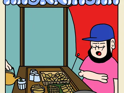 TURU. ANGKRINGAN. angkringan branding cartoon cartoon angkringan cartoon poster cute cartoon graffiti graphic design illustration poster turu turu always