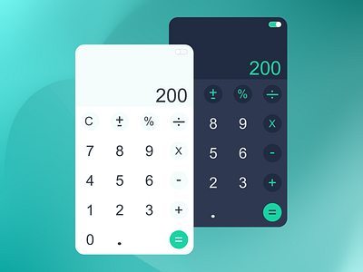 Calculator app calculator dailyui design figma inspiration ui uidaily uidesign userinterface ux