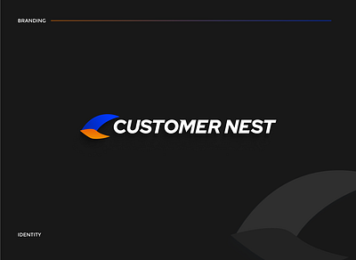 Customer Nest - Branding branding design graphic design ui
