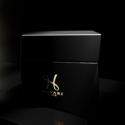 Hayari Perfume VOL.3 3d 3dart 3ddesign artwork design graphic design lighting modeling perfume product render