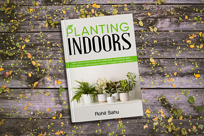 Planting Indoors amazon book cover book book art book cover book cover art book cover design book cover mockup book design design ebook ebook cover epic book covers epic bookcovers graphic design kindle book cover kindle cover paperback planting book planting indoors professional book cover