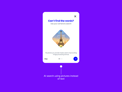 UI Card for AI-Based Search with Images ai ai search app design figma generative ai generative art mobile app ui ui design ui kit uiux ux ux design