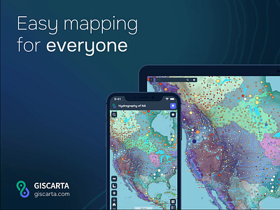 GISCARTA no-code GIS Builder 2d ai animation app branding design figma gis graphic design illustration landing marketing motion graphics promotion ui uidesign ux web web design website