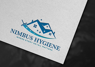 Nimbus Hygiene 2d 3d adobe illustator brand identity business business logo cleaning cleaning logo design flat design graphic design identity logo logo mark minimalism modern portfolio visual design