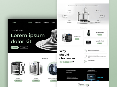 Industrial web design (desktop) design graphic design industrial ui ux webdesign