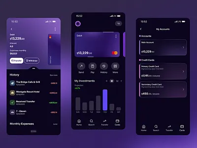 Wallet App design