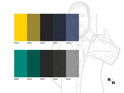 Bartender's Depot / brand palette brand brand colors brand identity branding color color palette colors illustration illustrations illustrator logo logo design logos monogram retro retro design typographic typography vintage vintage design