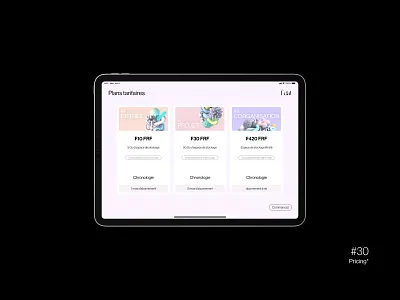 Pricing 3d graphic design illustration light mobile app design ui ux web design