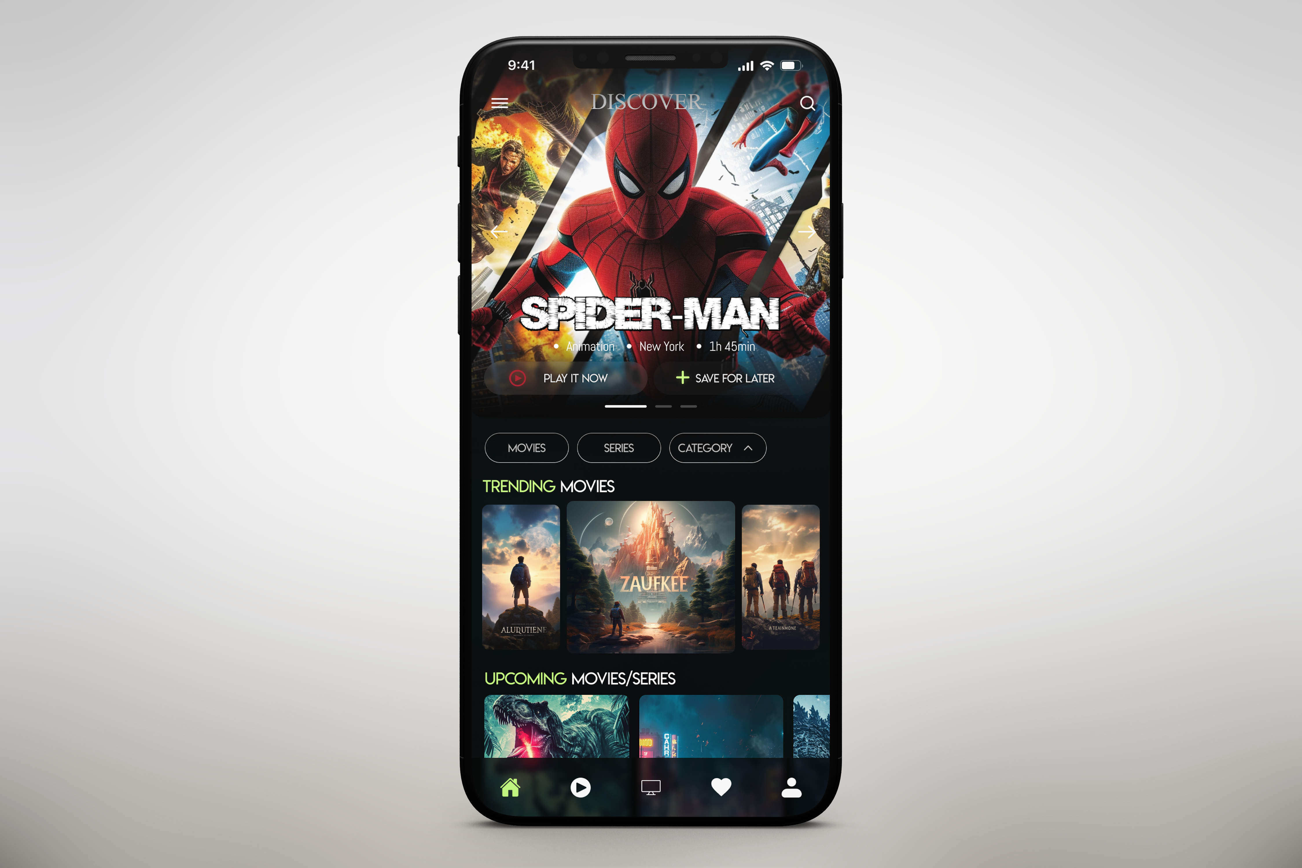 ★ Movie Star ★ Mobile UI Design animation graphic design mobile ui design movie star ui ux