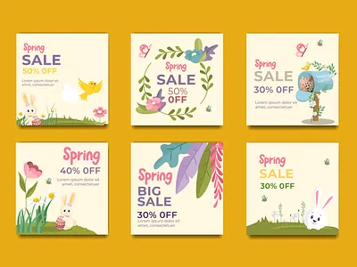 Easter Flyer Design creative design eater eggs flyer graphic design happy easter nature new rabbit top trending