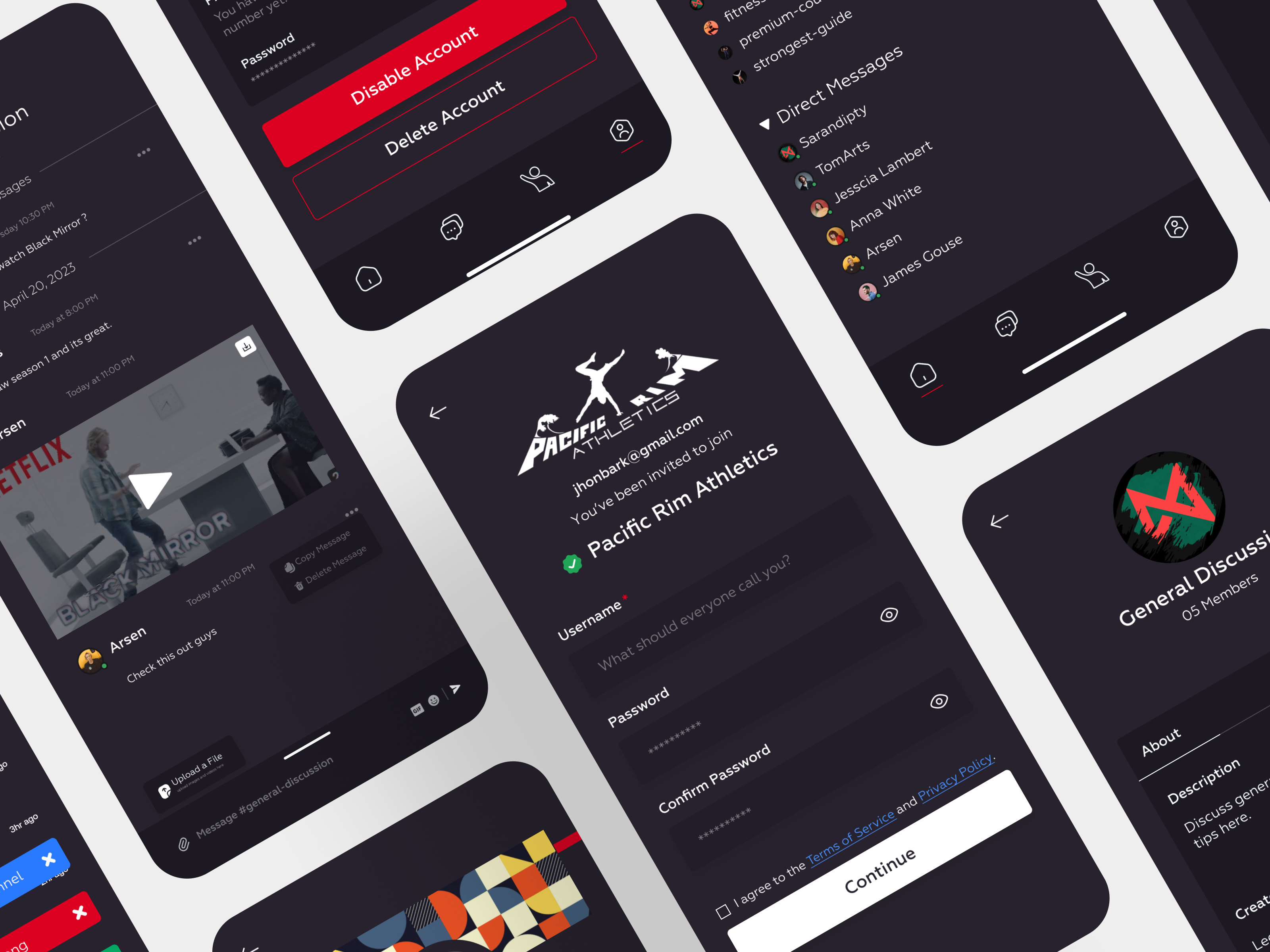 Example of Mobile App UI/UX Designs 