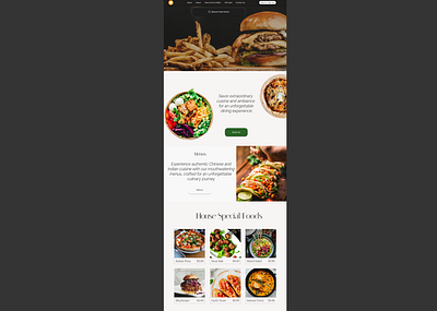 Updated Project of Restaurant home page homepage homepage of restaurant landing page landing page of restaurant restaurant project ui
