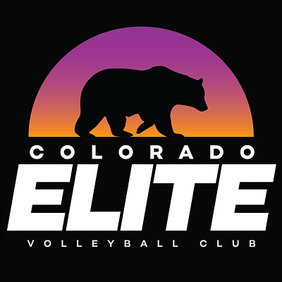 Colorado Elite Volleyball Club - Logo and Branding brand branding graphic design logo logo design product design typography