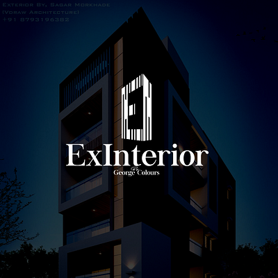 ExInterior Logo design branding graphic design logo