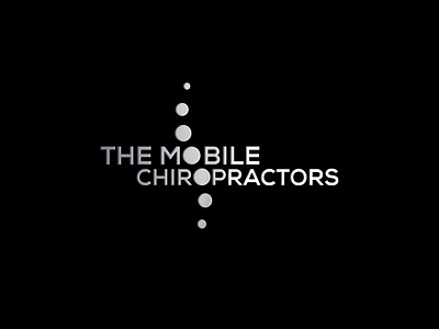 Mobile Chiropractor Logo Design chiropractor chiropractor logo chiropractor logo design clean dynamic flat healthcare lettermark medical minimal mobile modern simple sleek