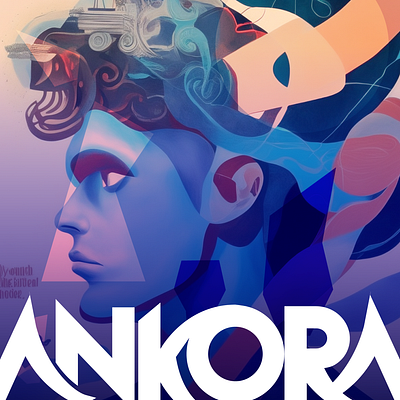 Ankora- A Bangladeshi Rock Band branding design graphic design icon illustration logo typography vector