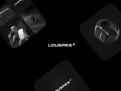 Louspex - Brand identity app brand design brand identity branding fitness fitness app logo design startup brand startup branding visual identity