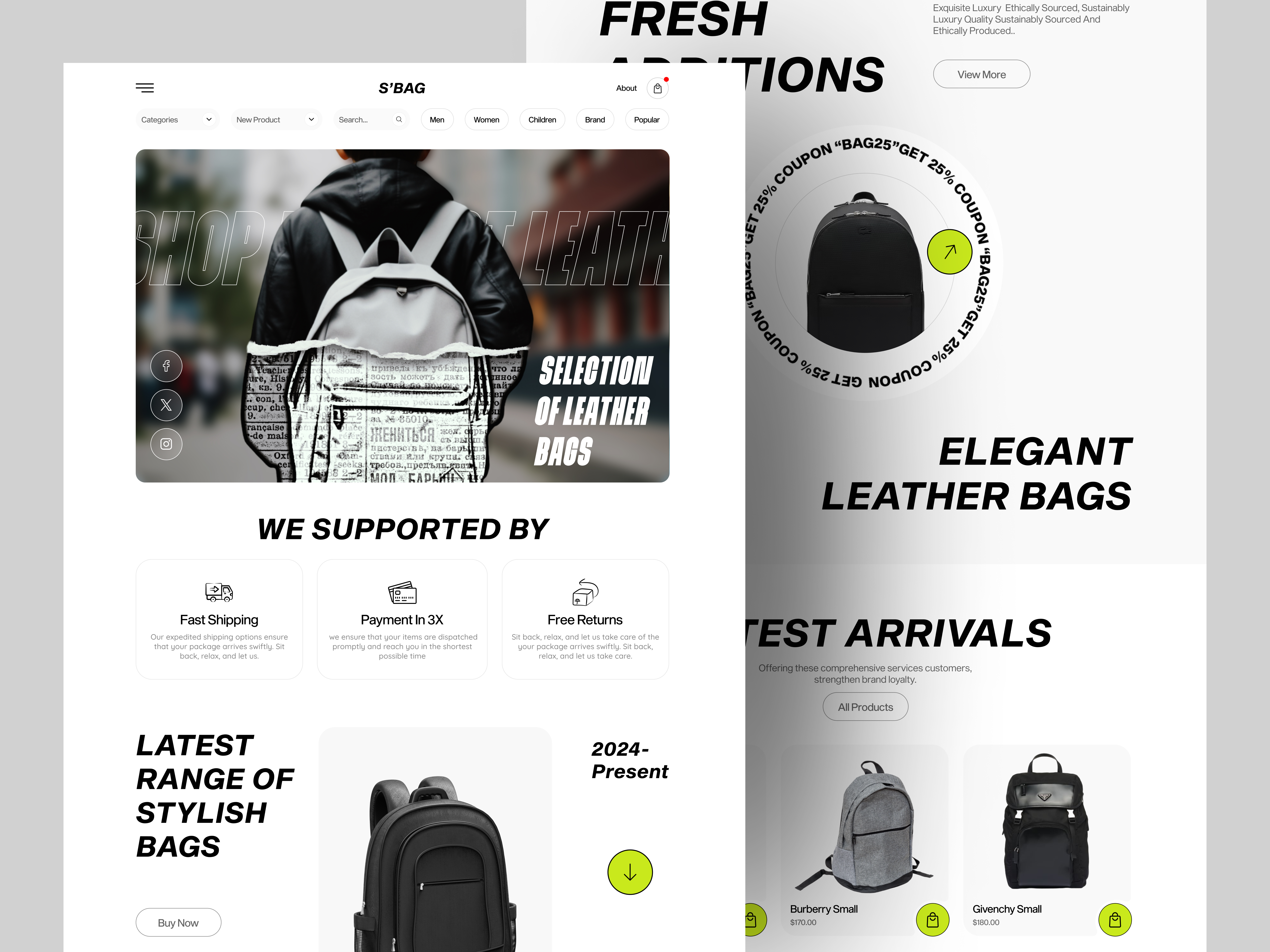 Example service media