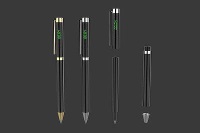 Product Design Pen 3d amazon animation blender branding graphic design logo motion graphics pen productdesign ui
