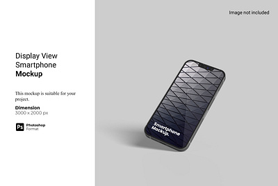 Display View Smartphone Mockup touchscreen