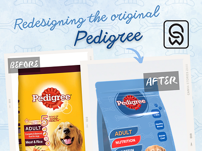 Pedigree - Product packaging & design banner design dog food graphic design pedigree product packaging social media post