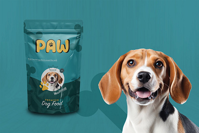 Dog Food Packaging branding graphic design logo logo design packaging packaging design