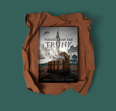 Voices From The Trunk - Biography Book Cover book cover compositing graphic designer photoshop typography