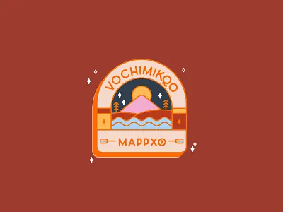 Adventure Badge adventure badge branding geometric illustration logo mexico vector