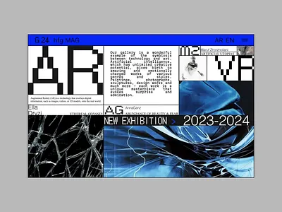 VR Website dashboard design desire agency exhibition interface landing page portfolio ui ux virtual gallery virtual reality vr web design web page web ui website