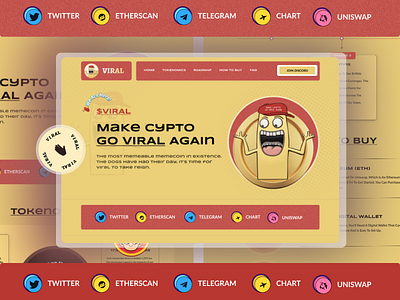 Meme coin landing page: website design design landing page landingpage meme coin meme coin landing page meme coin web design meme coin website design memecoin webdesign memecoinlanding page web design webdesign website website design