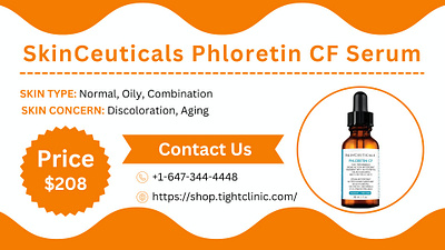 SkinCeuticals Phloretin CF Serum for Skin Discoloration skinceuticals phloretin cf