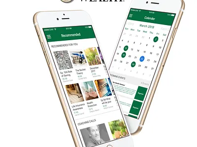 Institute of Responsible Wealth (IRW) Mobile App Design iorw mobile app podcast app podcasts resonsible wealth ui