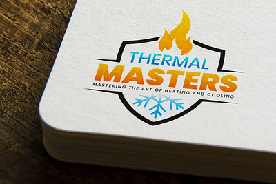 Thermal Masters 2d adobe illustator brand identity branding business logo cooling design flat design graphic design heating identity logo logo mark minimalism minimalist logo modern thermal logo visual identity