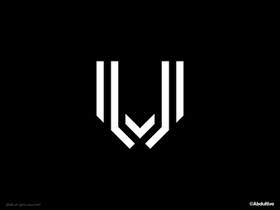 monogram letter U logo exploration .006 brand branding design digital geometric graphic design icon letter u logo marks minimal modern logo monochrome monogram negative space