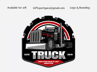 Trucking Logo Vector, Trucking Company Logo Design Premium Logo branding logo modern logo motion graphics ui