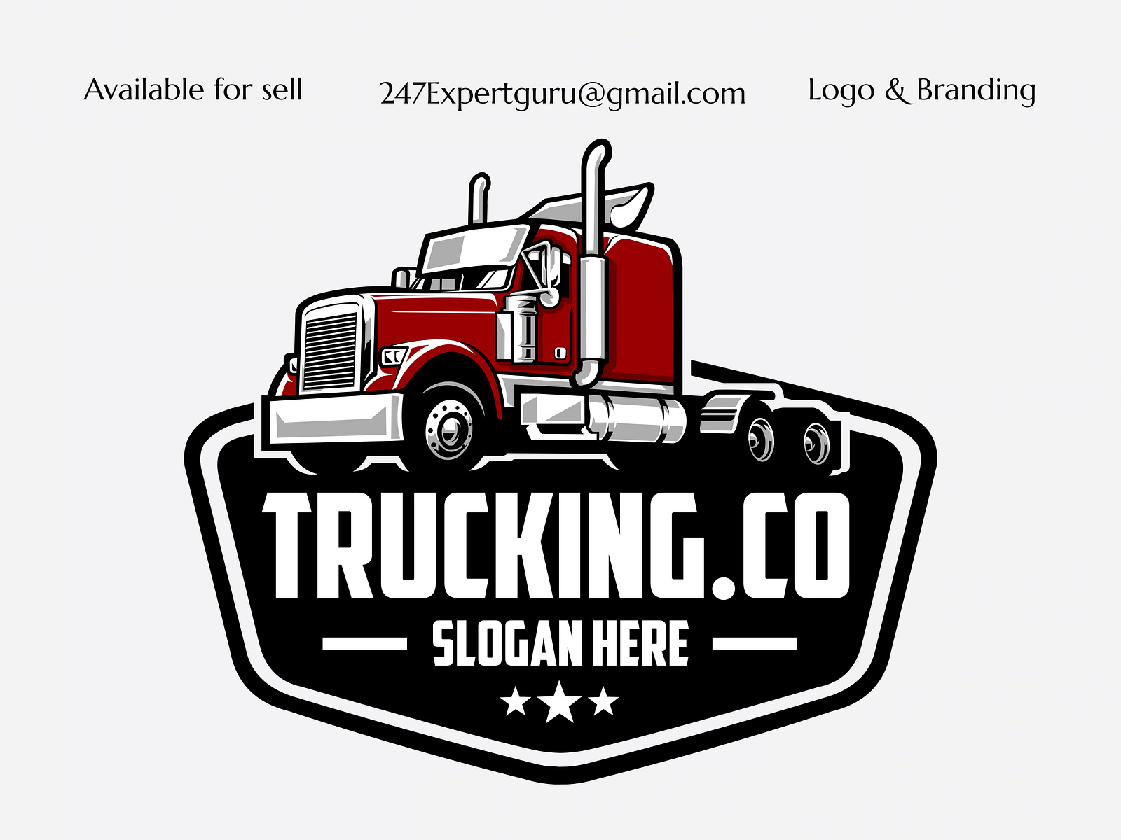 Trucking Logo Vector, Trucking Company Logo Design Premium Logo by ...