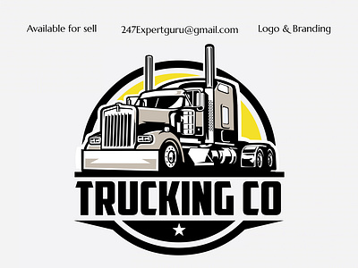 Trucking Logo Vector, Trucking Company Logo Design Premium Logo branding graphic design logo modern logo