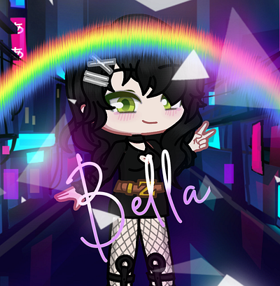 Gacha Life 2: Bella gacha rainbow