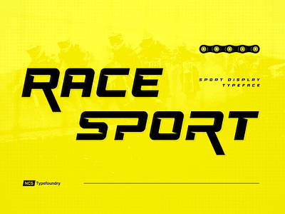 Race Sport Font brand motorcycle display esport wide extended fonts gaming helmet ligatures logo race race sport font racing sans sport