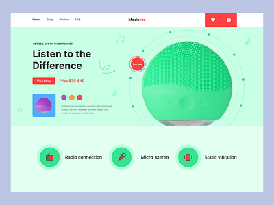 Speaker website landing page ui design landing page design landing page ui landing page ui ux music website landing page music website ui sound website landing page speaker web ui speaker website design speaker website landing page uiux website website ui website design website uiux website uiux design