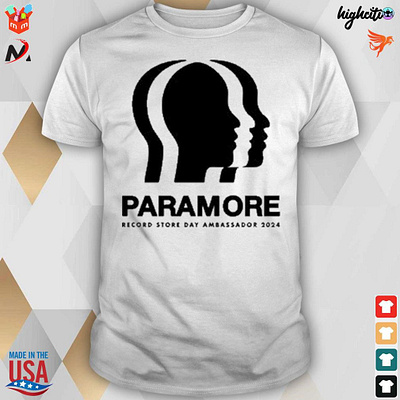 Official 2024 Paramore Record s Day Ambassador t-shirt